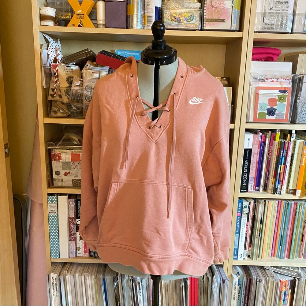 Nike Lace-Up Hoodie